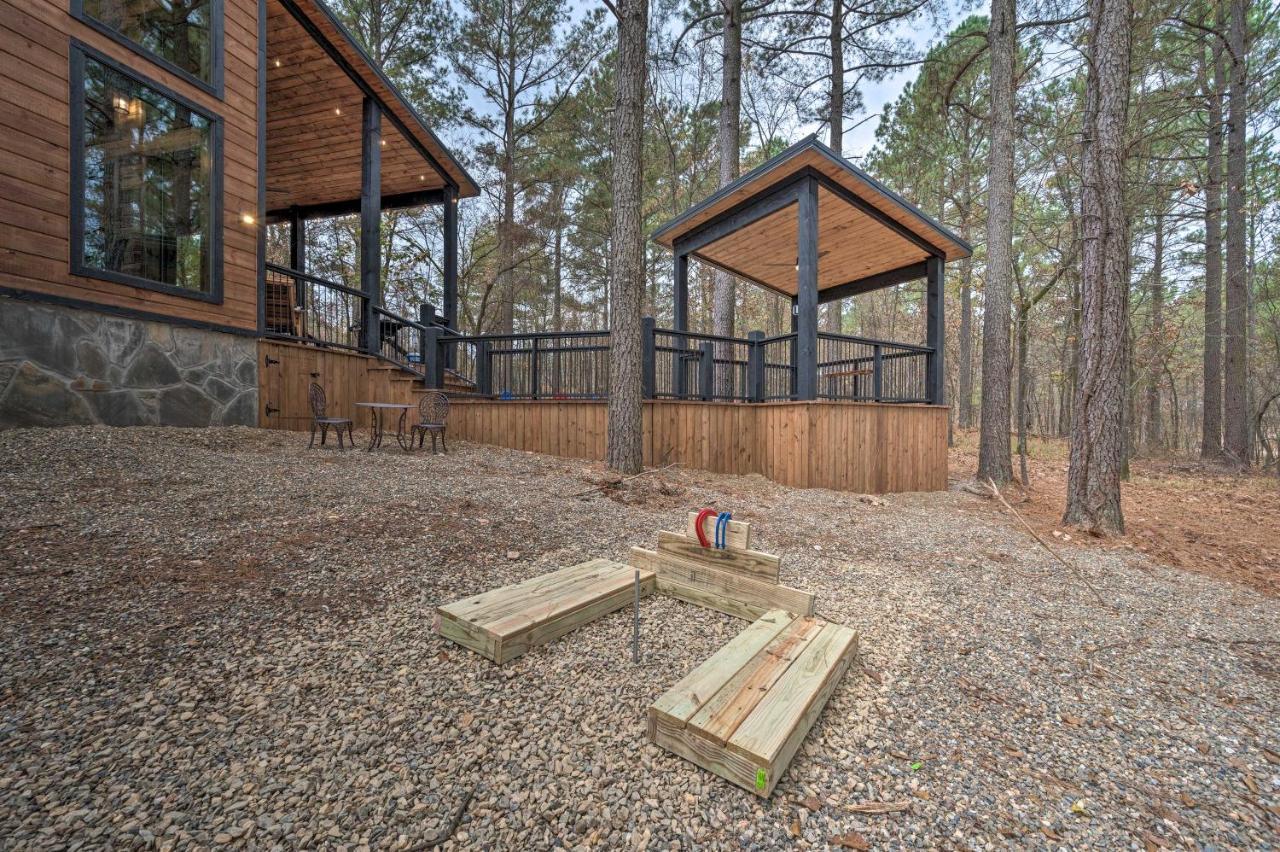 Luxury Cabin In The Woods With Hot Tub And Yard Games! Брокен-Боу Екстер'єр фото