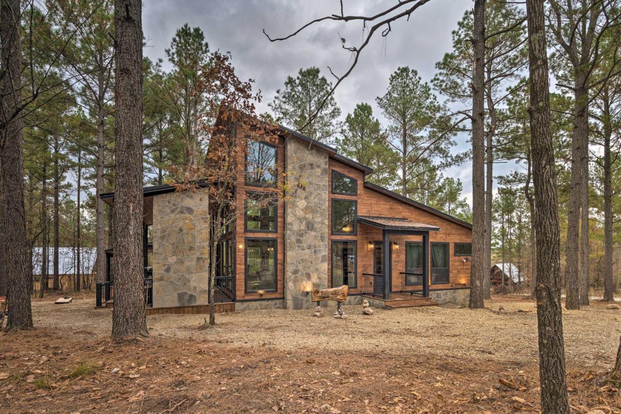 Luxury Cabin In The Woods With Hot Tub And Yard Games! Брокен-Боу Екстер'єр фото