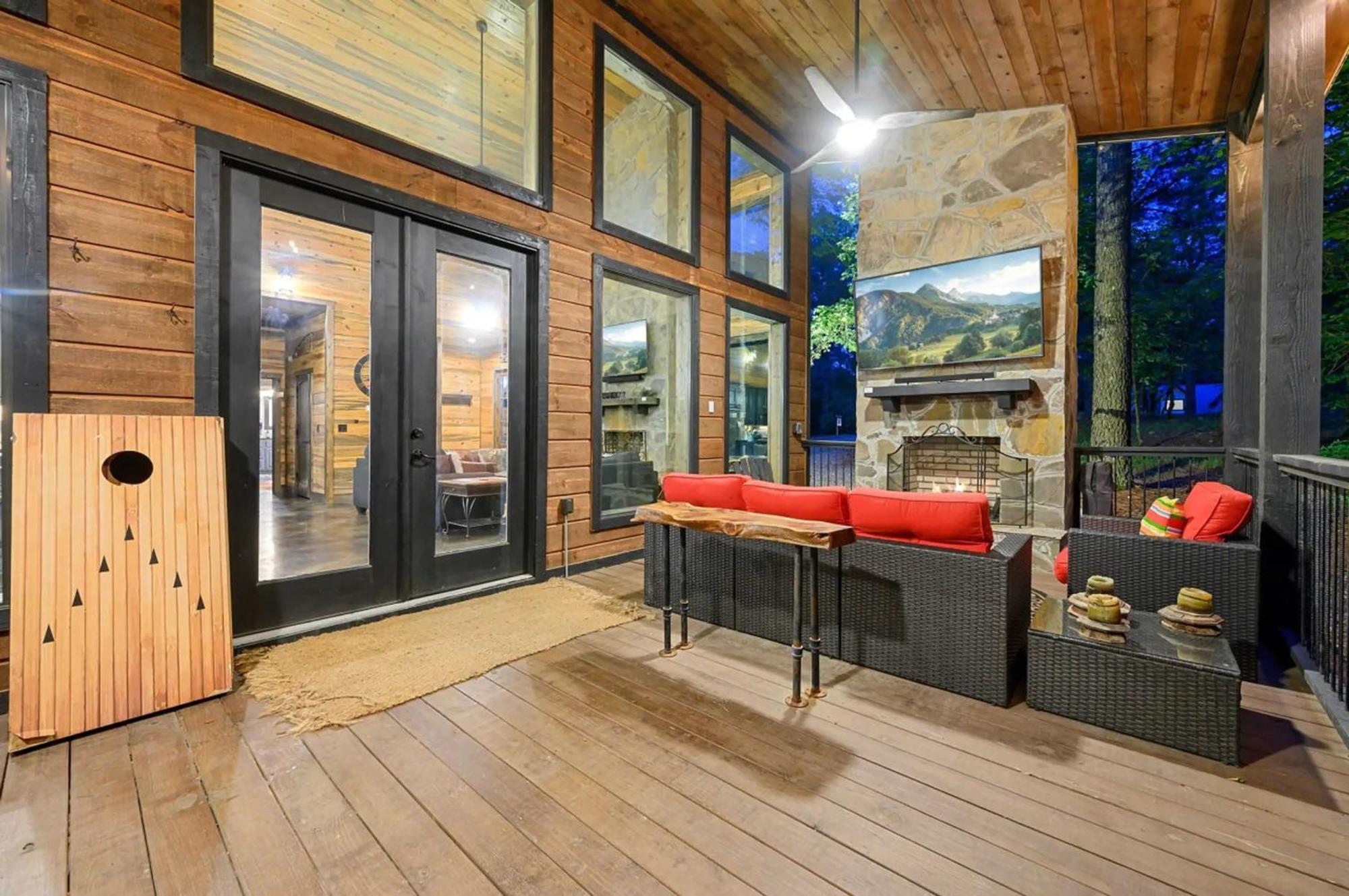 Luxury Cabin In The Woods With Hot Tub And Yard Games! Брокен-Боу Екстер'єр фото